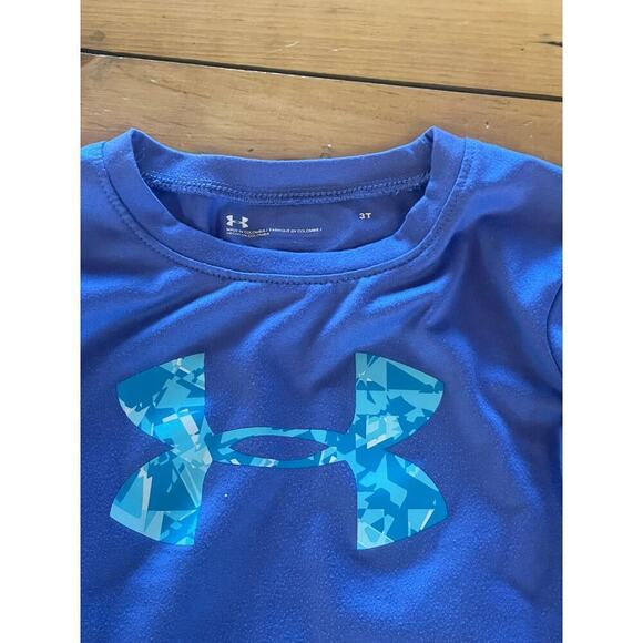 Under Armour Toddler Girls Long Sleeve Graphic Logo T-shirt/top. Size 3T - Picture 2 of 4